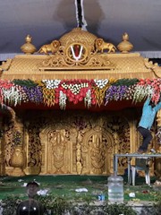 Lord Venkateswara Wedding Stage