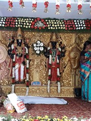 Lord venkateswara & Padmavathi Backdrop Boards